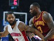 Los Cavs de LeBron James superaron a los Pistons en su visita a Detroit