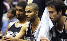 Duncan, Parker y Ginóbili ya formaban un trío exitoso en el año 2006