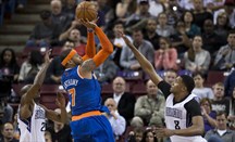 Carmelo Anthony no se ve como líder anotador de la NBA con el triángulo ofensivo