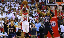 Paul Pierce decide sobre la bocina el tercer partido entre Wizards y Hawks
