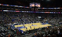 El O2 Arena de Londres en un partido de la NBA