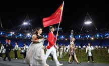 Yi Jianlian fue el abanderado de China en los Juegos Olímpicos de Londres