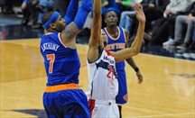 Los Knicks ganan en Washington con 37 puntos de Carmelo Anthony