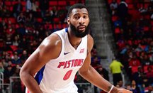 Andre Drummond capturó 27 rebotes anoche
