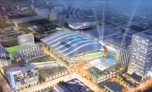 Recreación del que será el futuro pabellón de los Bucks de Milwaukee