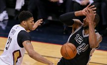 Davis y Aldridge hicieron sendos dobles-dobles en el Pelicans-Spurs