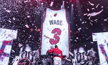 Ceremonia de retirada de camiseta de Wade por Miami Heat