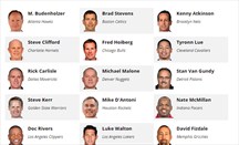 Fichas de los entrenadores actuales de la NBA