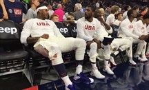 Carmelo Anthony y Kyrie Irving fueron los que más jugaron en Estados Unidos