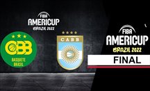 Argentina se proclama campeona de la FIBA AmeriCup 2022