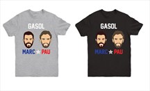 La camiseta de edición limitada que celebra el All-Star de los hermanos Gasol