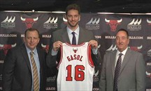 Pau Gasol ha sido presentado hoy oficialmente como jugador de los Bulls