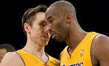 Steve Nash y Kobe Bryant apenas han podido jugar juntos