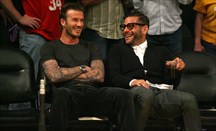 David Beckham (izquierda) podría compartir proyecto futbolístico con LeBron James