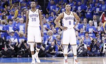Westbrook y Durant dejan fuera a Memphis pese a los 24 puntos de Gasol