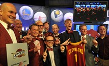 Cleveland celebra su suerte en la Lotería del Draft de 2013