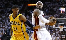 25 puntos de James y Bosh para meter a Miami Heat en otras Finales NBA