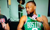 Kemba Walker, en el Media Day de los Celtics