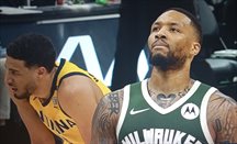Milwaukee destroza en la primera mitad de Pacers con exhibición de Lillard