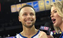 Stephen Curry ya es el máximo triplista de la historia en los playoffs