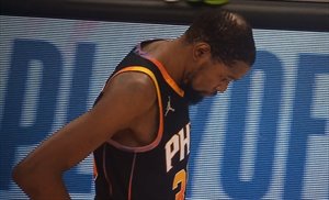 La tristeza de Durant tras perder nuevamente ante Wolves