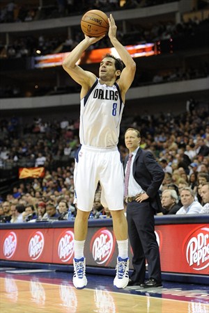 José Manuel Calderón mejoró su tiro en su tercer partido con Dallas
