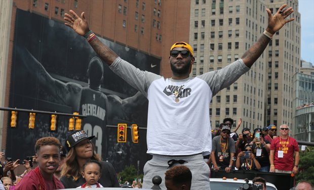 LeBron James quiere volver a celebrar un título con Cleveland
