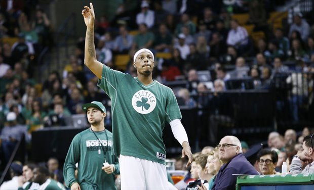 Paul Pierce, con los colores de Boston Celtics