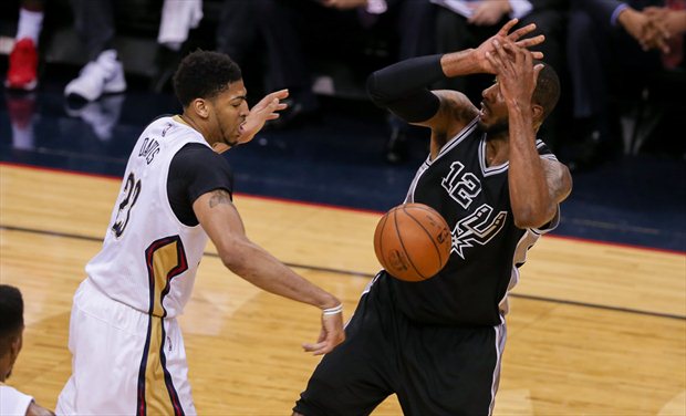 Davis y Aldridge hicieron sendos dobles-dobles en el Pelicans-Spurs