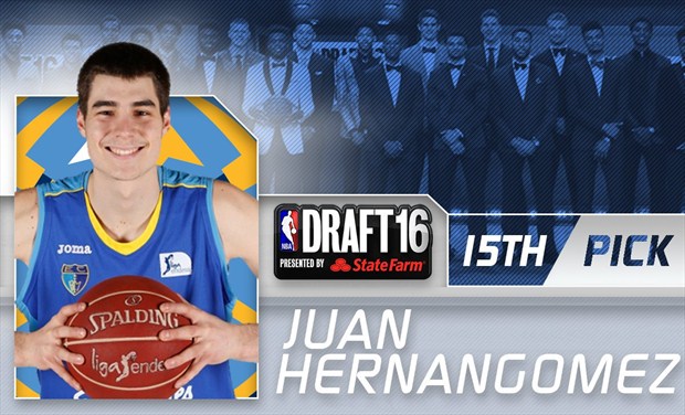 Juancho Hernangómez se ha situado en el puesto 15º del draft