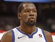 Kevin Durant lideró la anotación de Warriors