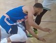 Momento de la lesión de Curry