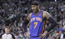 Carmelo Anthony fue expulsado en el Celtics-Knicks