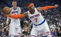 Carmelo Anthony hace historia en Knicks al meter 25 puntos en un cuarto
