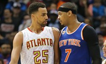 Sefolosha y Anthony se encaran en el Hawks-Knicks