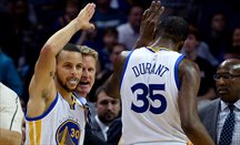 Curry y Durant han guiado el éxito de los Warriors