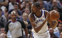 Warriors pierde en Portland pese a los 40 puntos de Durant