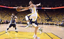 Stephen Curry fue el jugador decisivo en la victoria de Warriors