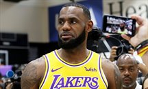Debut oficioso de LeBron James con Lakers en San Diego