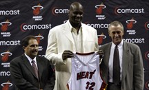Shaquille O'Neal llegó a Miami Heat en 2004