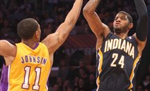 Paul George ha estado en el centro de la polémica Lakers-Pacers