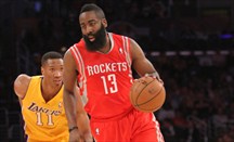 Harden sobresalió en el Lakers-Rockets