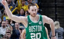 Gordon Hayward lideró la anotación de Boston Celtics