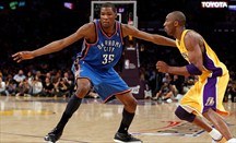 Los novatos de la NBA se decantan por Kevin Durant y Jabari Parker
