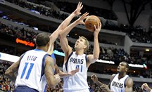 Dirk Nowitzki anota 40 y Calderón 17 en la victoria de Dallas sobre Pelicans