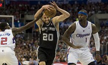 Los Clippers aprovechan la lesión de Parker para dominar a los Spurs