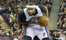 Sacramento Kings pierde por lesión ante Houston a Rudy Gay y DeMarcus Cousins