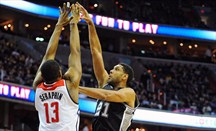 Los Spurs ganan a Wizards en doble pórroga con 31 puntos de Tim Duncan