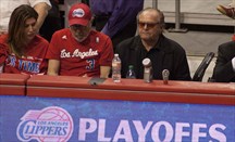 Jack Nicholson se pasó por el Staples Center... ¡para ver a los Clippers!