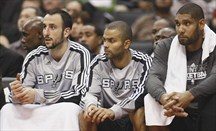 Ginóbili, Parker y Duncan siguen haciendo historia con los Spurs